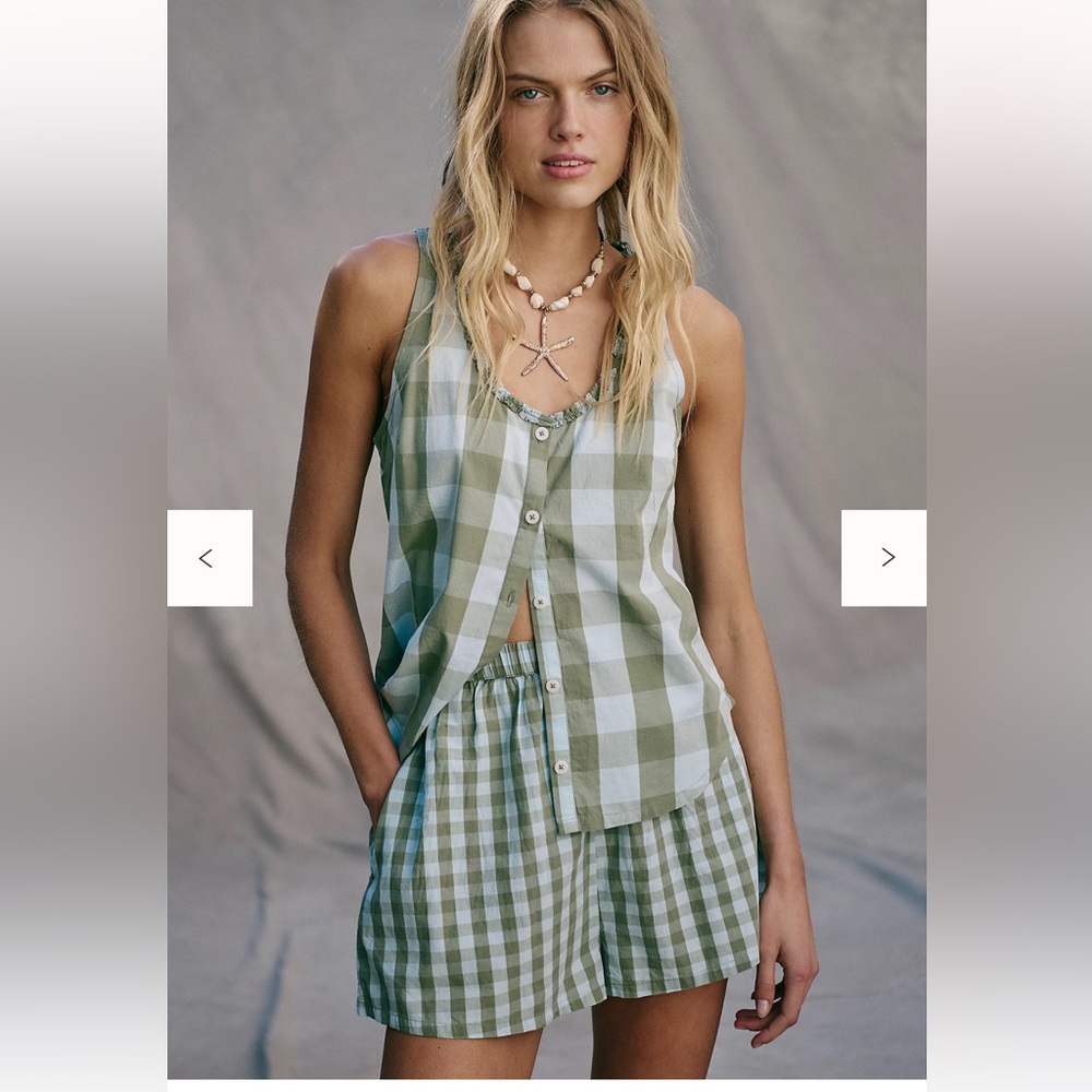 Free People Free est summer spice set in blue sky combo size small